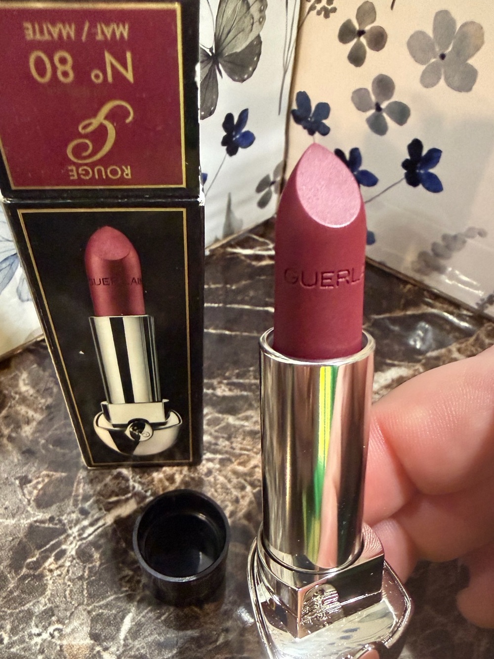 Guerlain Rouge G Matte Lipstick No. 80
